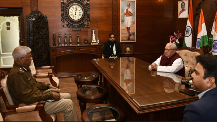 Chief Secretary Pant had a courtesy call on the Governor