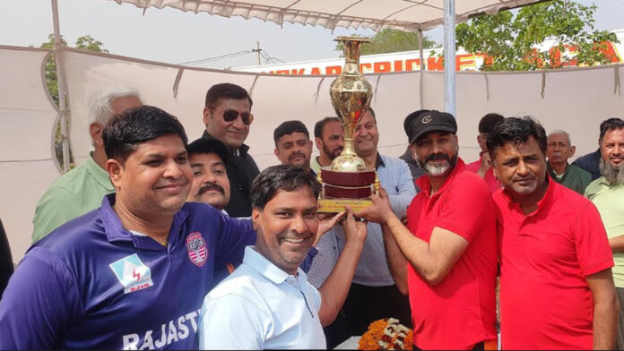 The Bar Association Jaipur Red became the winner of RK Yadav and Ravi Yadav tournament.