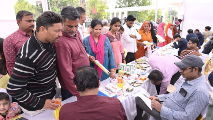 Huge free medical consultation and health checkup camp organized