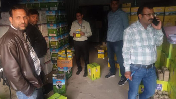 Food safety team seized nine thousand kilos of fake ghee ​