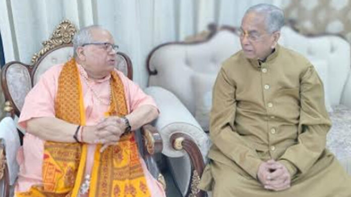 Inquired about the well being of Governor Kalraj Mishra