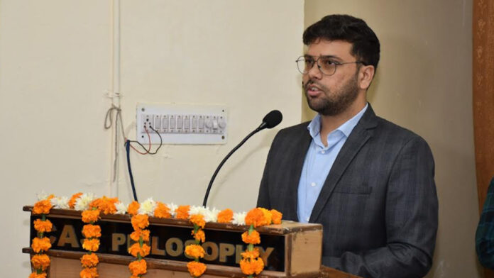 Jitendra Chandolia, a research student of the Philosophy Department of RUI, has been selected for the post of Assistant Professor in Delhi University.