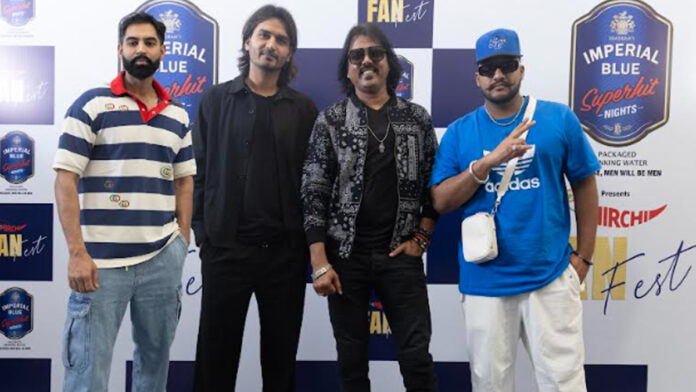 Imperial Blue Superhit Nights organized an exciting evening of music with Mirchi in Jaipur.