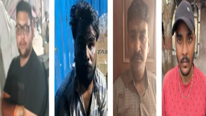 Four smugglers involved in liquor smuggling arrested
