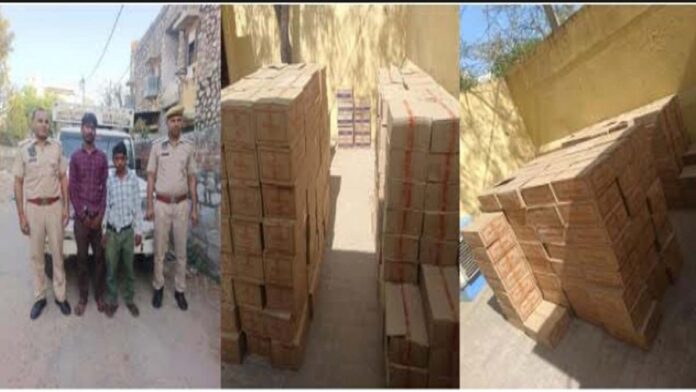 Two suppliers supplying liquor in capital Jaipur arrested