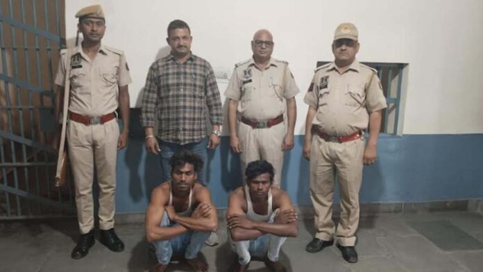 Police arrested two criminals who were absconding for 5 months