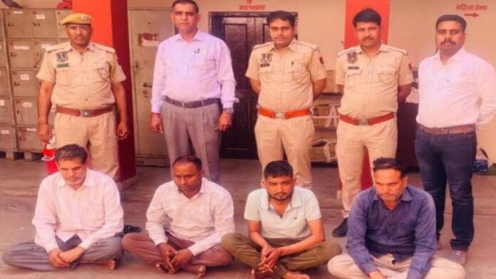 Interstate thug gang exposed: Four accused from Moradabad, Uttar Pradesh arrested