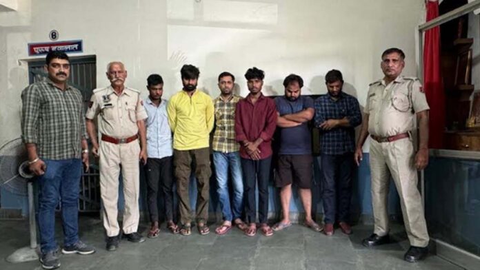 Six vicious criminals arrested for stealing RRU machine