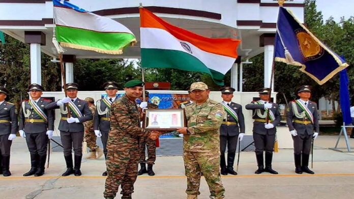 Joint India-Uzbekistan Joint Military Exercise Dastlik Concludes