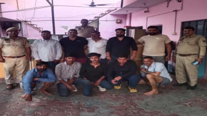 Ten miscreants arrested for occupying disputed land
