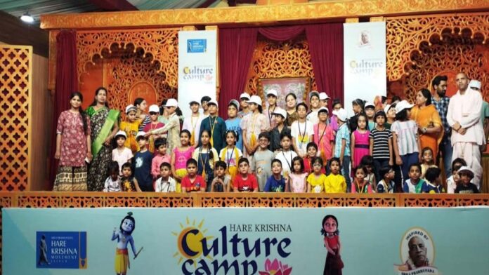‘Hare Krishna Culture Camp’ to connect children with Indian culture and rituals
