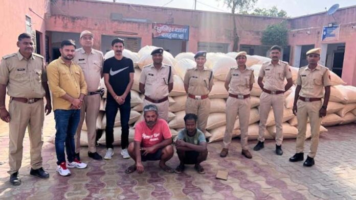 Two smugglers who were smuggling from Chittorgarh to Punjab arrested