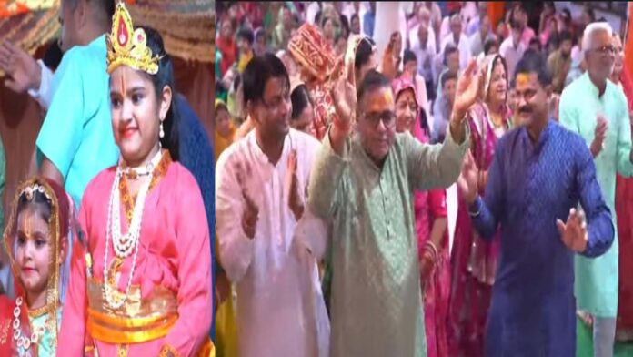 Krishna Rukmani marriage ceremony staged