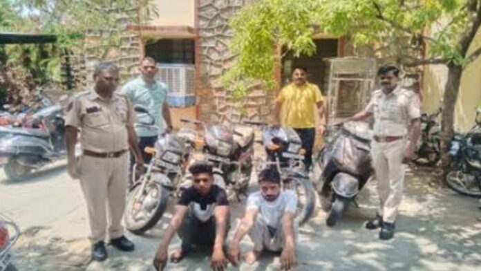 Vehicle thief who stole two-wheeler arrested