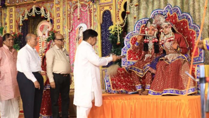 Radha Vallabh Lal's wedding celebrated at Govind Devji Temple