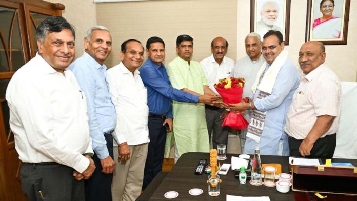 Expressed gratitude to Chief Minister Bhajanlal Sharma for appointing Laghu Udyog Bharti as the organizer of Stone Mart.