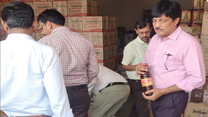 Food department seized more than twelve thousand liters of edible oil