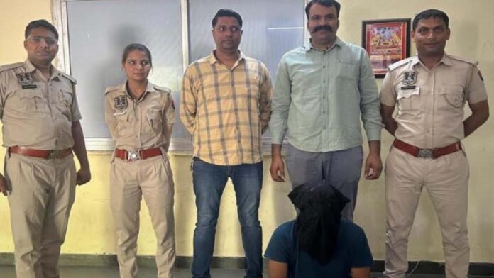 Vicious chain snatcher Rahul Luhadia reached jail