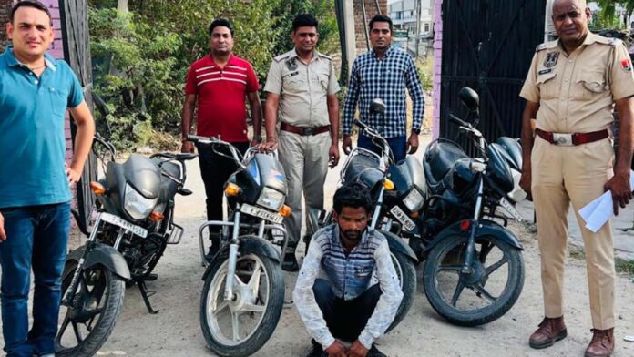 Vicious vehicle thief who stole two wheeler arrested