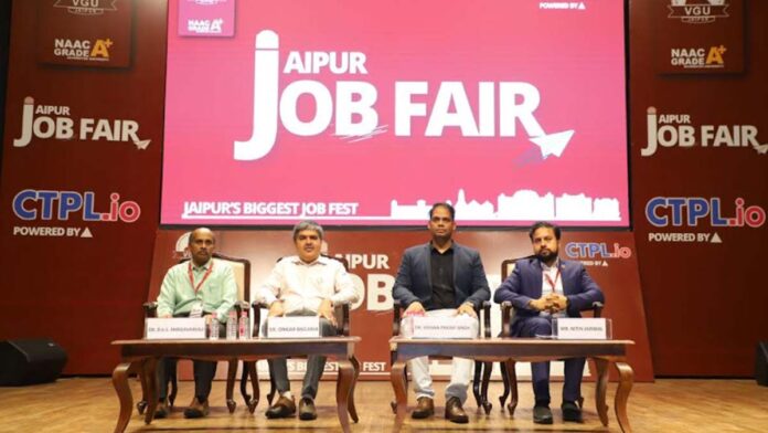 Placement of 2000 students in VGU's mega job fair