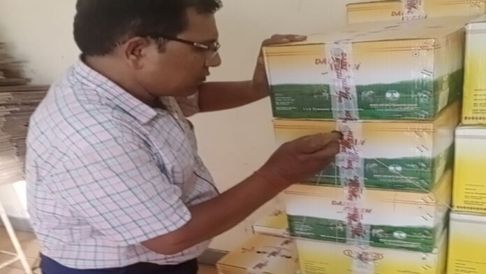 The Health Department seized 887 liters of ghee from Shri Annu Milk Product Limited