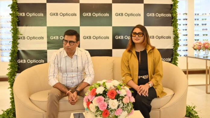 GKB Opticals launches Jaipur's largest eyewear store