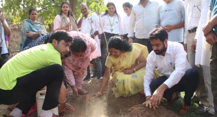 World Environment Day: Massive plantation took place at Ravindra Manch