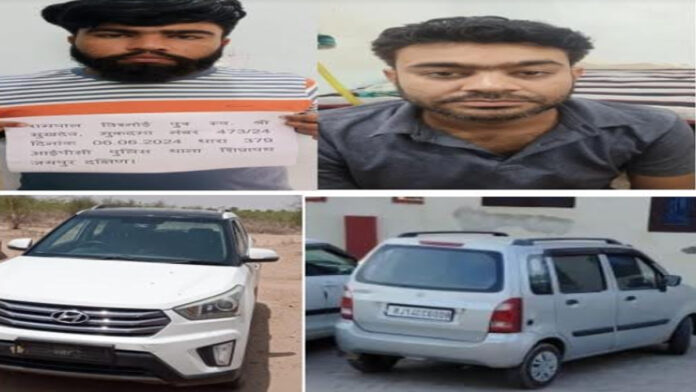 Vehicle thieves Mansi and Rampal Bishnoi of interstate gang arrested