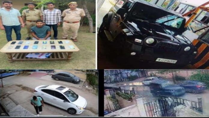 High-profile thief arrested for stealing mobile phones from hostels with luxury cars