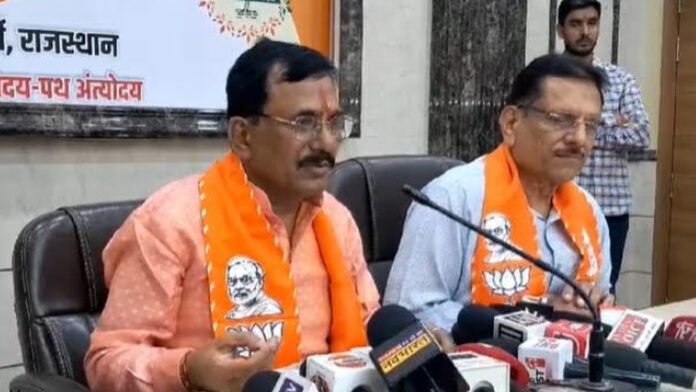 BJP will hold press conferences at divisional headquarters: Mukesh Dadhich