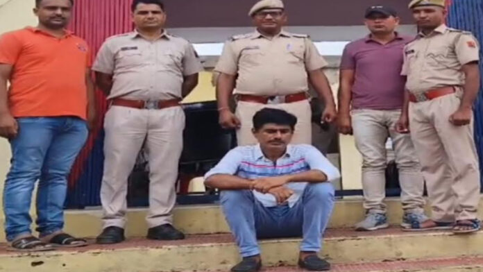 Beawar district police arrested a drug smuggler