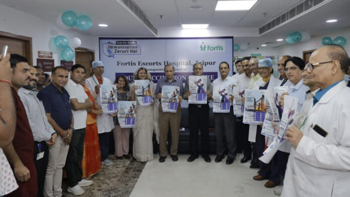 Fortis Escorts Jaipur launches Adult Vaccination Centre