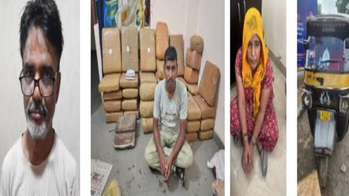 Three inter-state drug smugglers arrested