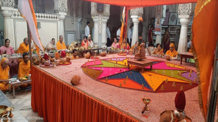 The eight-day Ashtanika Mahaparva, the eternal festival of Jainism, was inaugurated