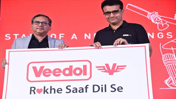 Veedol signs cricket legend Sourav Ganguly as its brand ambassador