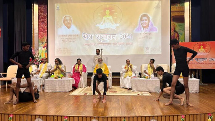 Yoga Sammelan organized by Brahma Kumaris Institute, Vaishali Nagar