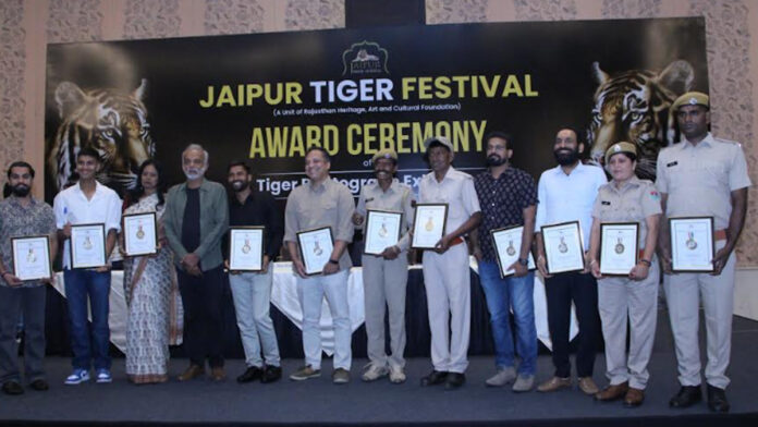 Jaipur Tiger Festival: Participants' faces lit up after receiving awards