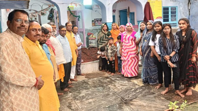 Teej swing festival organized in Shri Gopal Ji temple