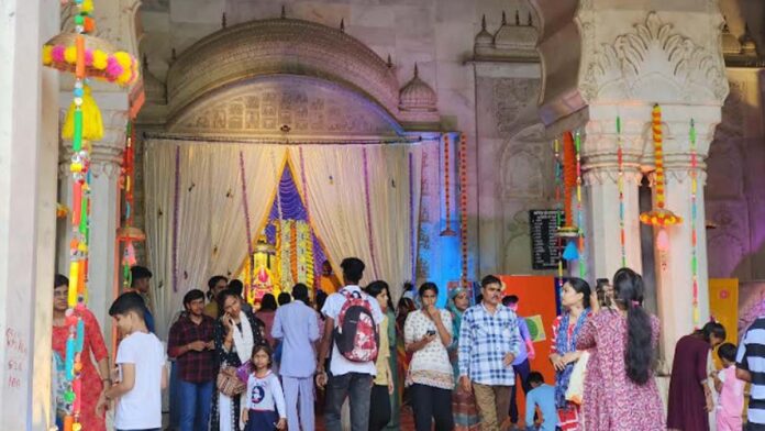 A grand Janmashtami celebration was held at Shri Ramchandra Temple