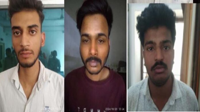 Three accused of kidnapping and demanding ransom arrested