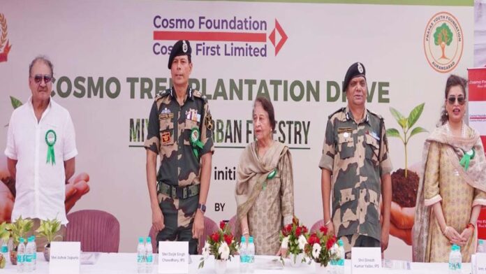 Cosmo Foundation launches Miyawaki Forest Initiative with BSF