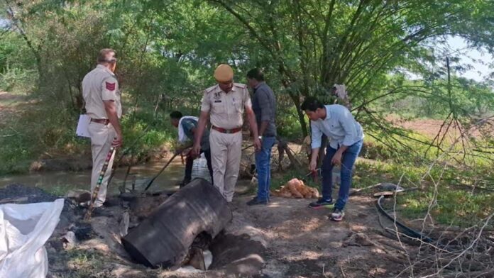 2000 liters of wash destroyed by taking action against handmade liquor distilleries