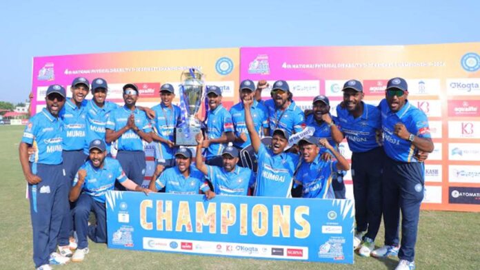 Narayan Seva Sansthan and DCCI's 4th National Disabled Cricket Championship concludes