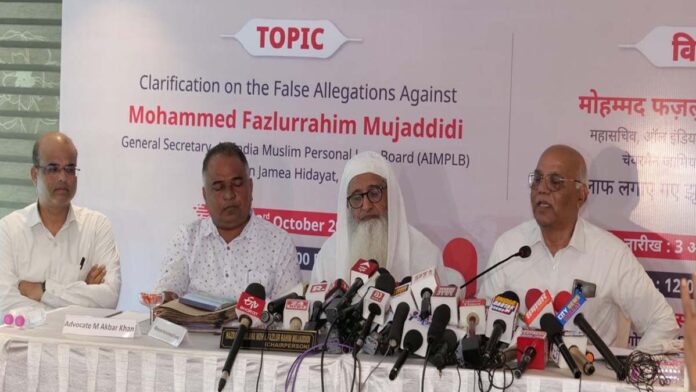 All the allegations against me are false- All India Muslim Personal Board Secretary Maulana Fazlur Rahim