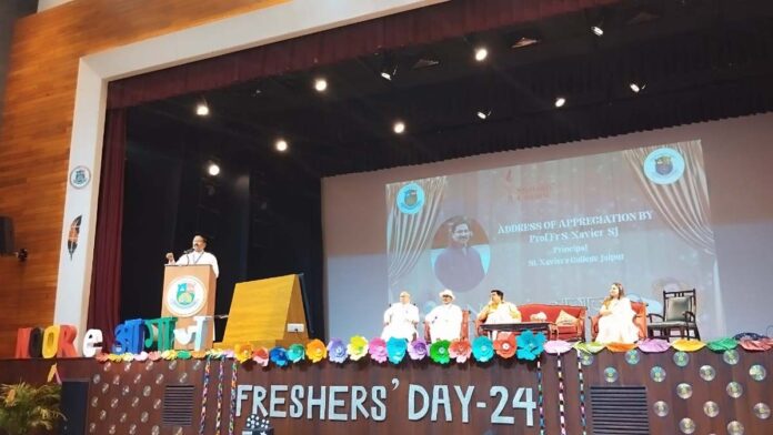 St. Xavier's College Jaipur hosts Freshers Day 2024