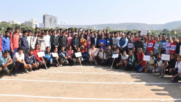 Rajasthan University Athletics Inter College Competition inaugurated