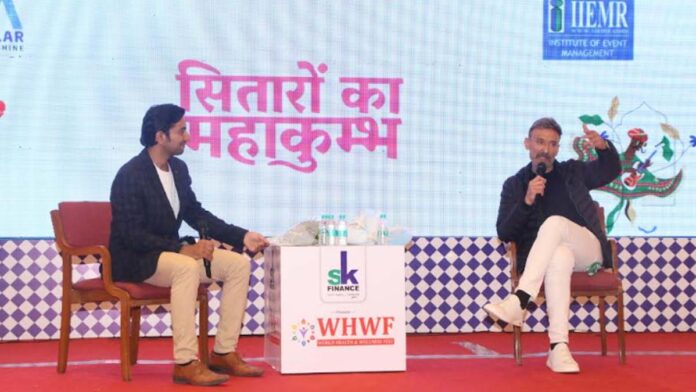 SK World Health and Wellness Festival, stars brainstormed on stage