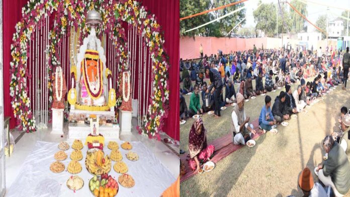 Bengali Baba Ganesh Temple Lakhhi Paush Big Festival