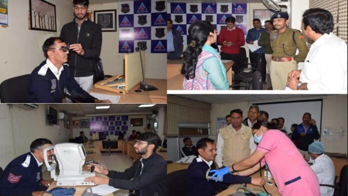 Health checkup camp organized for traffic policemen