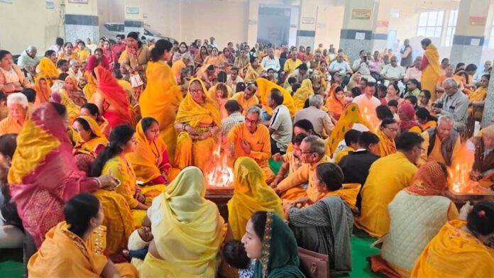 Nine Kundiya Gayatri Maha Yagya organized for world peace, environmental protection and human welfare